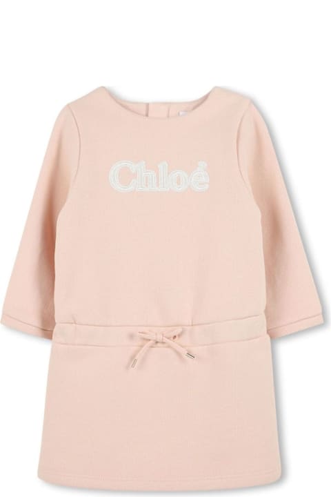 Chloé Dresses for Baby Girls Chloé Chloè Kids Dresses Pink