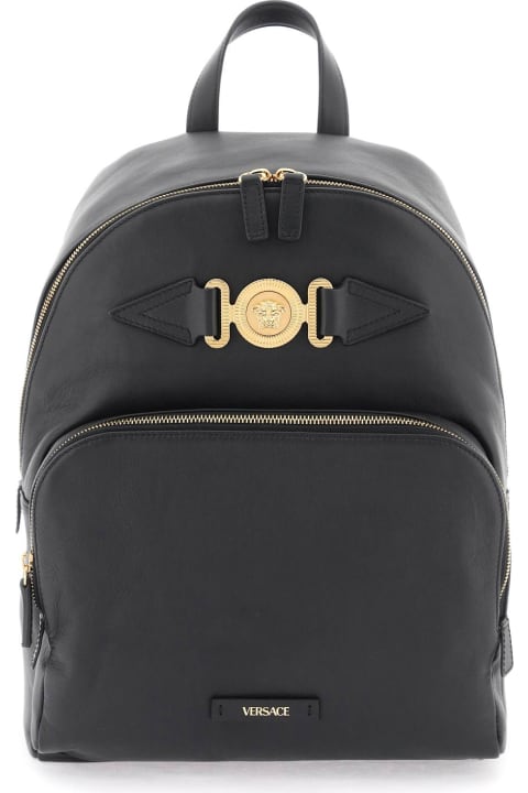 メンズ Versaceのバックパック Versace Medusa Biggie Backpack
