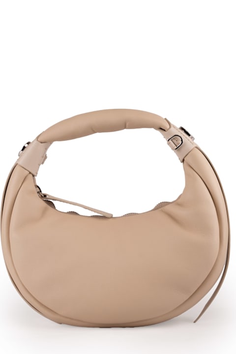 Hogan Totes for Women Hogan Bam Bam Mini Hobo Bag In Leather