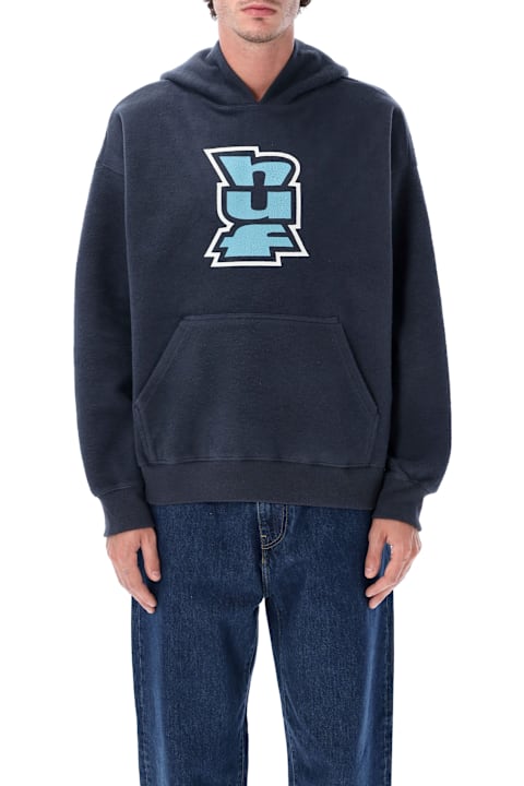 HUF for Kids HUF Huf Megablast Reverse Fleece Hoodie