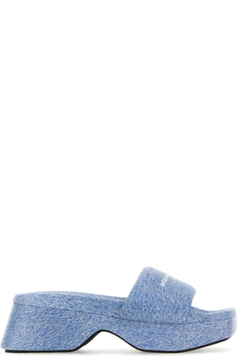 Alexander Wang Sandals for Women Alexander Wang Printed Leather Float Slippers