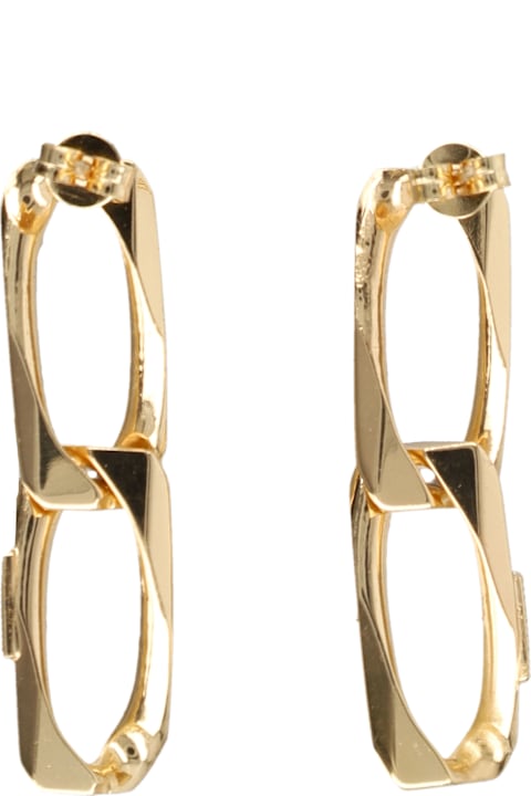 Emanuele Bicocchi for Kids Emanuele Bicocchi Emanuele Bicocchi Gold-plated Silver Chain Link Earrings