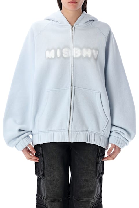MISBHV for Women MISBHV Community Ocean Washed Zipped Hoodie