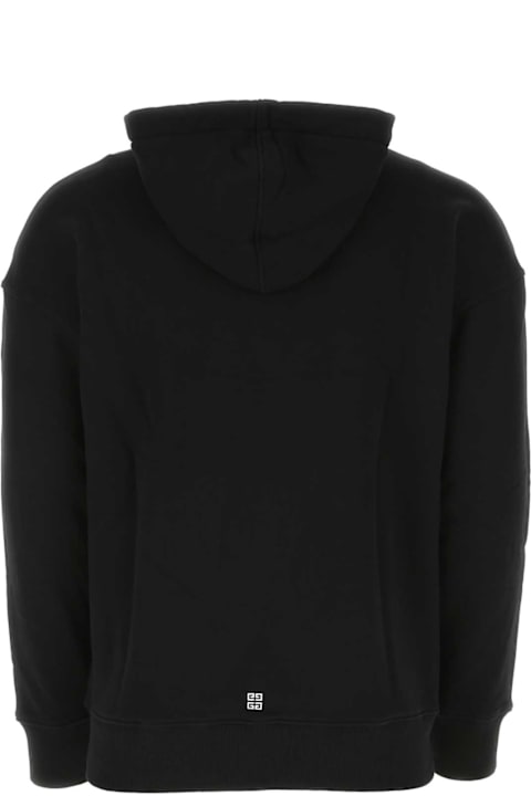 Givenchy Fleeces & Tracksuits for Men Givenchy Black Cotton Sweatshirt