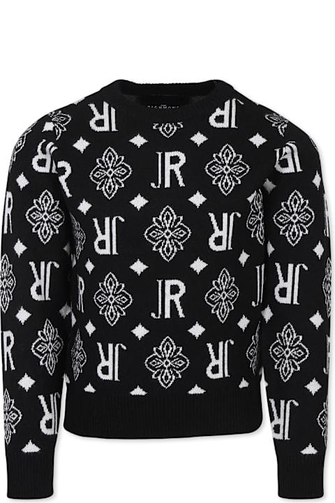 Homeware Richmond Black Sweater For Boy With Logo