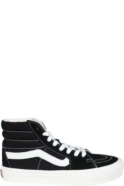 Vans Shoes for Boys Vans Black Sk8-hi Sneakers For Kids