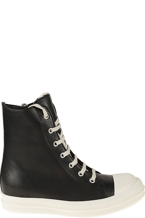 Fashion for Women Rick Owens Hi-top Lace-up Sneakers