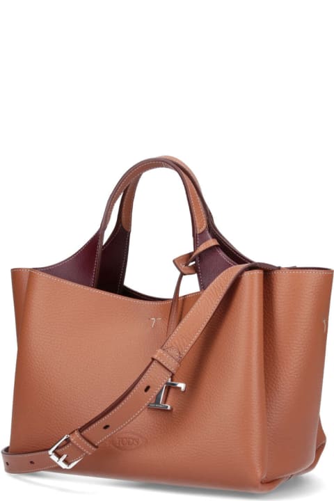 Tod's for Women Tod's Mini Leather Tote Bag