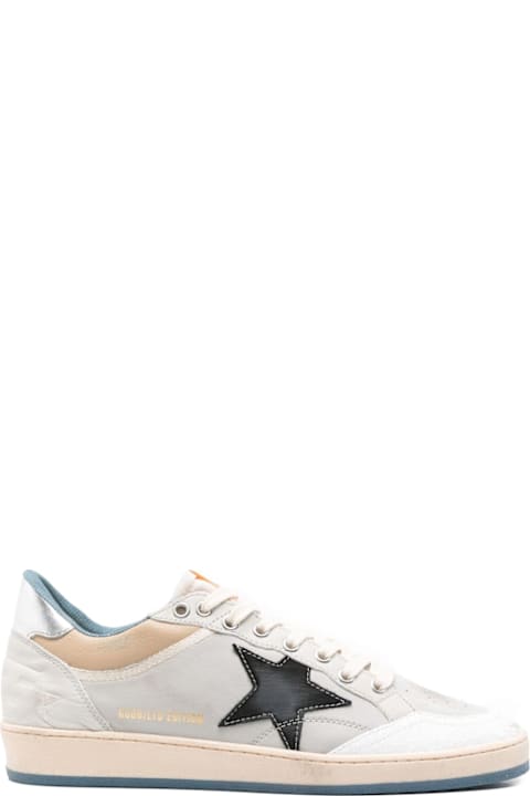 Homeware Golden Goose Golden Goose Light Gray Lace-up Sneakers