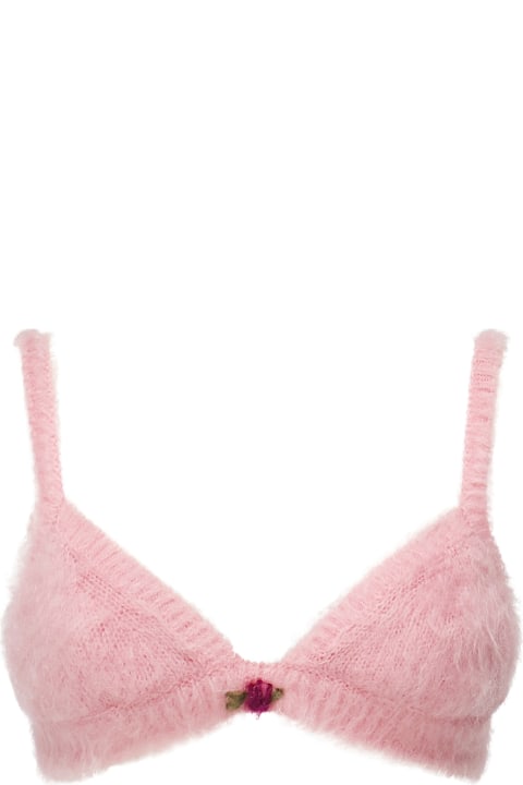Alessandra Rich for Kids Alessandra Rich Embroidered Bra