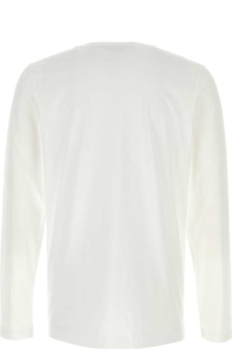 Dries Van Noten Topwear for Men Dries Van Noten White Cotton Hubbot T-shirt