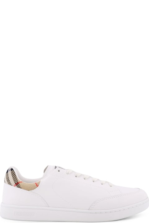 Burberry Set Leather Sneakers