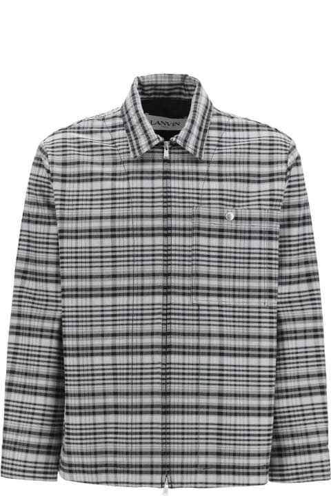 Homeware Lanvin Tartan Overshirt Jacket
