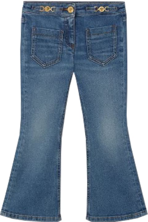 ガールズ ボトムス Versace Flared Jeans