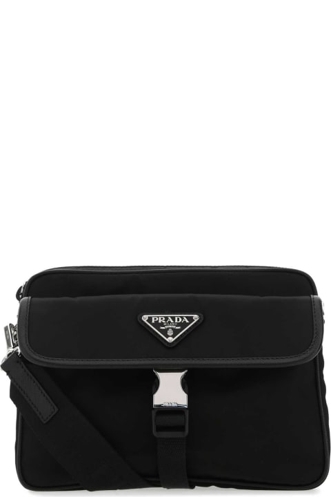 Sale for Men Prada Black Nylon Crossbody Bag