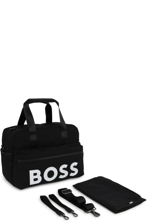 Hugo Boss Accessories & Gifts for Baby Boys Hugo Boss Borsa Fasciatoio Con Stampa