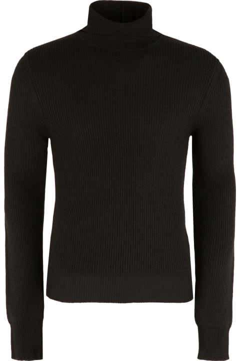 Ferragamo Sweaters for Men Ferragamo Wool Turtleneck Sweater