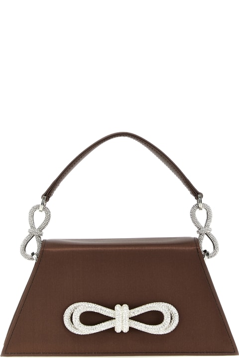 Mach & Mach Totes for Women Mach & Mach 'double Bow' Handbag