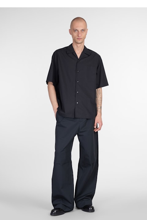 OAMC Men OAMC Shirt In Black Cotton