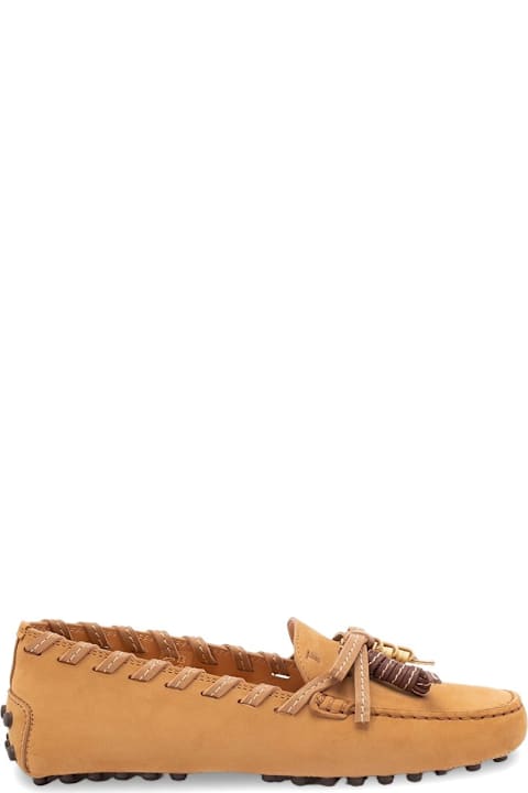 Tod's Gommino Suede Leather Loafers