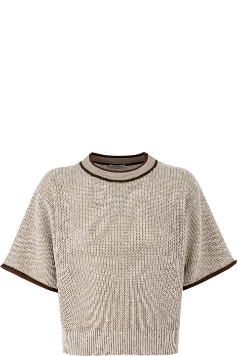 Brunello Cucinelli Sweaters for Women Brunello Cucinelli Linen Shirt