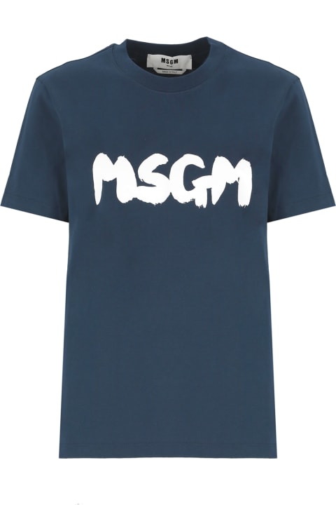 ウィメンズ新着アイテム MSGM T-shirt With Logo
