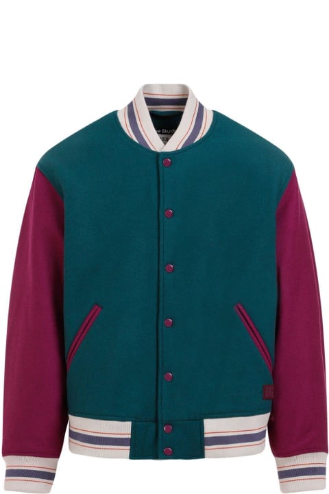 Fashion for Men Acne Studios Colour-blocked Buttoned Jacket