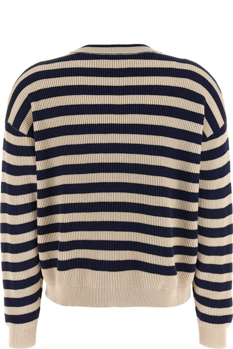 Sweaters for Women Brunello Cucinelli Striped Sweater