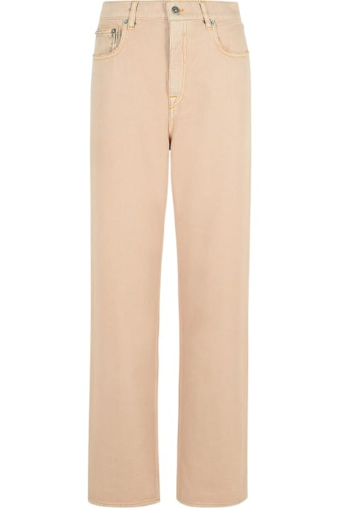Golden Goose Jeans for Women Golden Goose 'kim' Pink Cotton Jeans