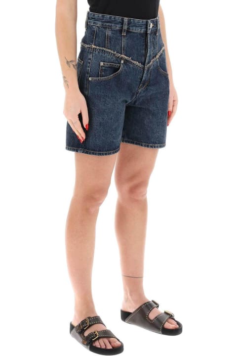 Isabel Marant Pants & Shorts for Women Isabel Marant Oreta High Waist Shorts