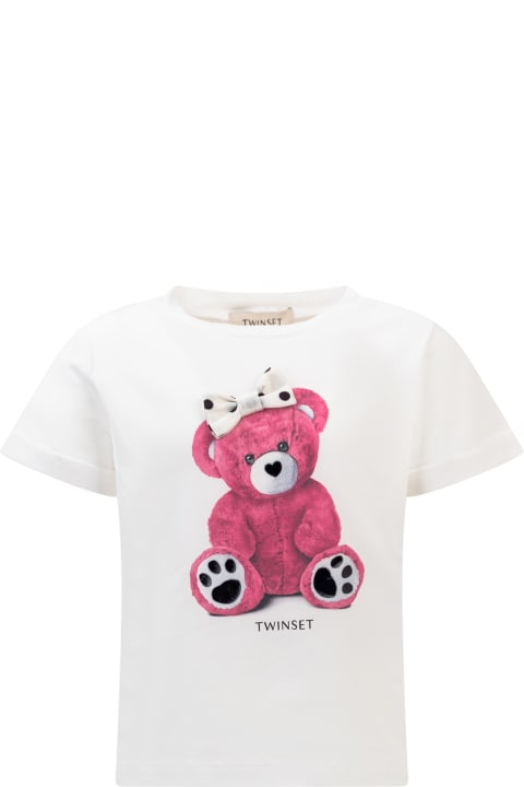 TwinSet T-Shirts & Polo Shirts for Boys TwinSet Teddy Bear T-shirt