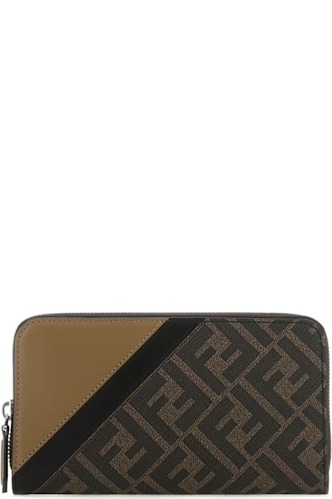 Fendi Accessories for Men Fendi Printed Fabric Wallet