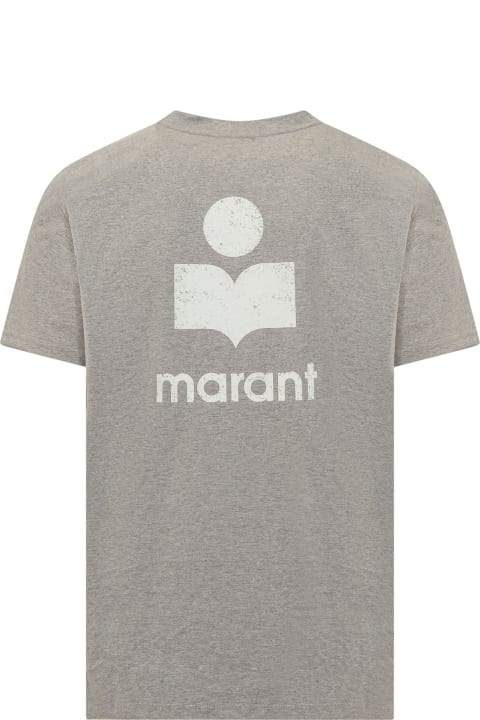 Topwear for Men Isabel Marant Logo Printed Crewneck T-shirt