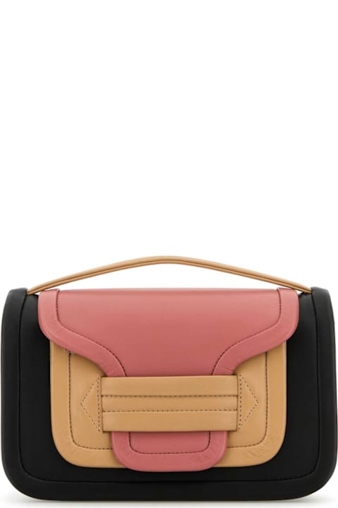 Pierre Hardy for Women Pierre Hardy Multicolor Leather Alpha Maxi Handbag