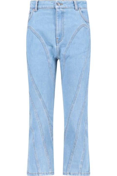Jeans for Women Mugler Straight Jeans