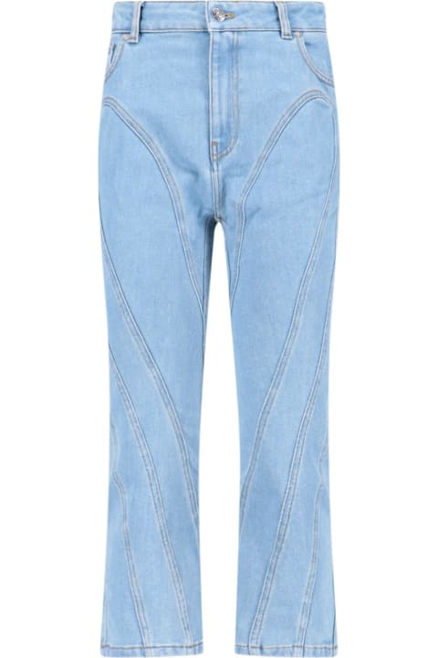 Mugler Jeans for Women Mugler Straight Jeans