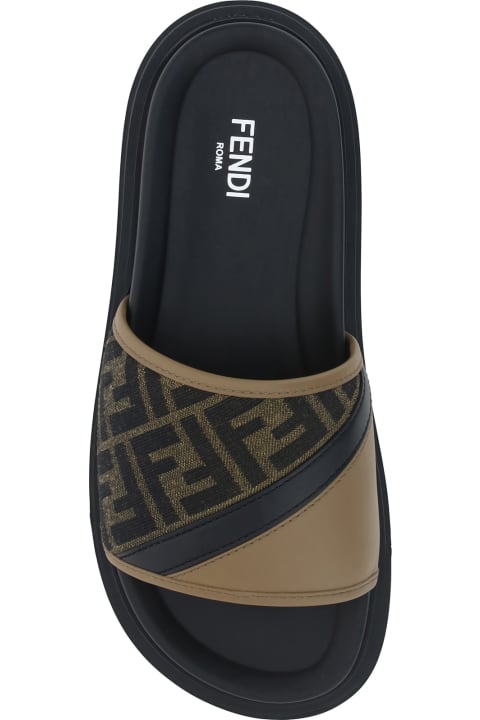 Fendi Slide Sandals | italist