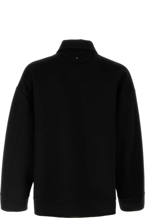 Homeware Valentino Garavani Black Wool Blend Oversize Jacket