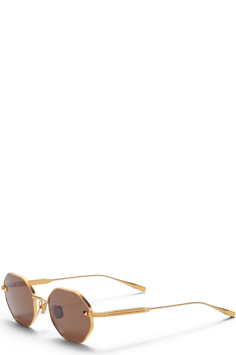 Eyewear for Women Valentino Eyewear V-stud - Gold Sunglasses