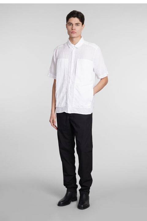 Transit Shirts for Men Transit Shirt In White Linen