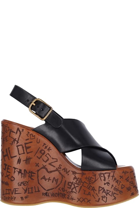 Chloé 'maxime' Wedge Sandals