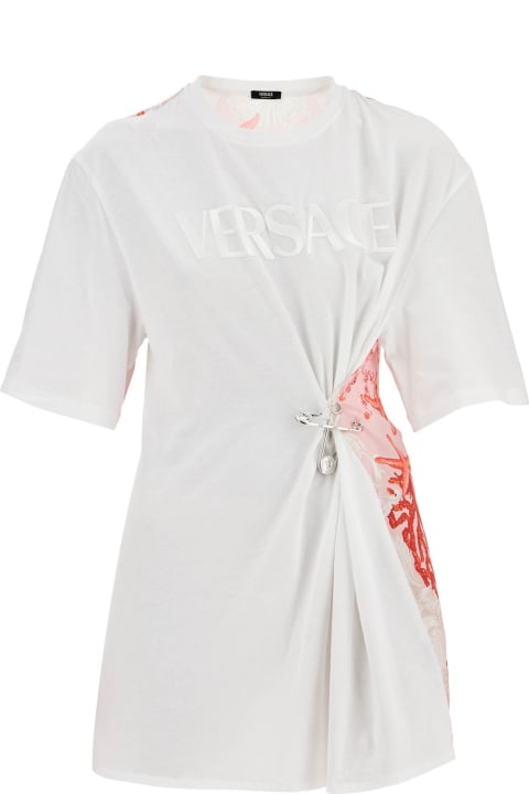 Homeware Versace Logo Pinned T-shirt