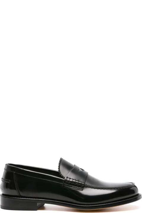 Doucal's Loafers & Boat Shoes for Men Doucal's Loafer In Black Leather