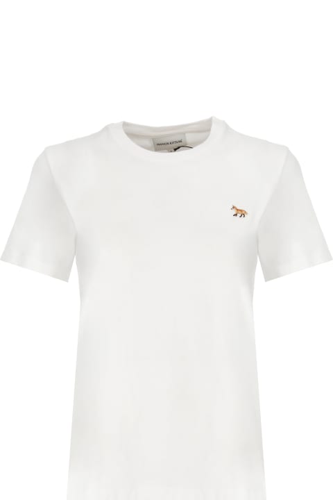 ウィメンズ新着アイテム Maison Kitsuné T-shirt With Logo