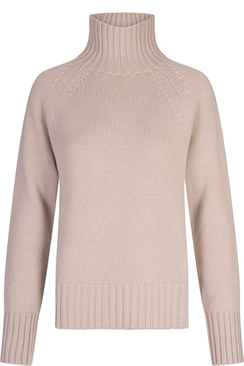 'S Max Mara Clothing for Women 'S Max Mara Ecru Mantova Turtleneck Sweater