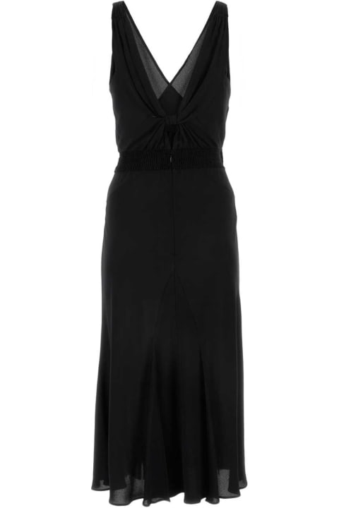 Homeware Prada Black Stretch Viscose Dress