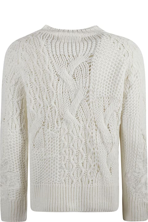 Ermanno Scervino سترات لـ السيدات Ermanno Scervino Rib Knit Sweater