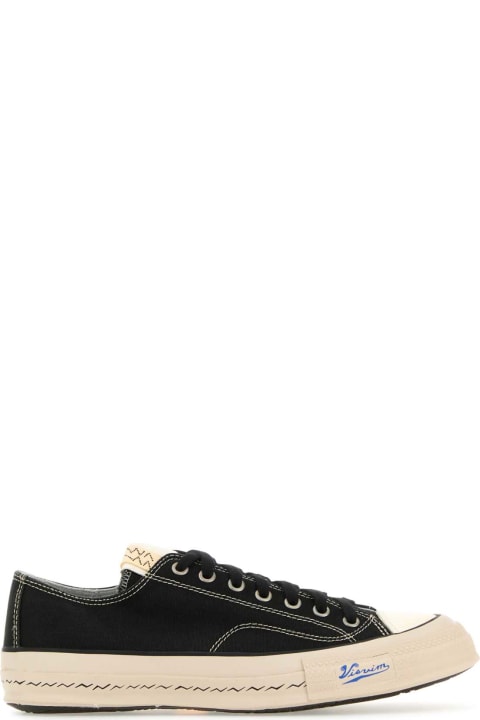 Fashion for Men Visvim Black Canvas Skagway Sneakers