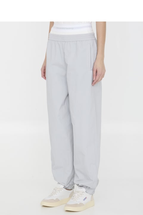 Alexander Wang for Women Alexander Wang Track Pants With Pre-styled Underwear