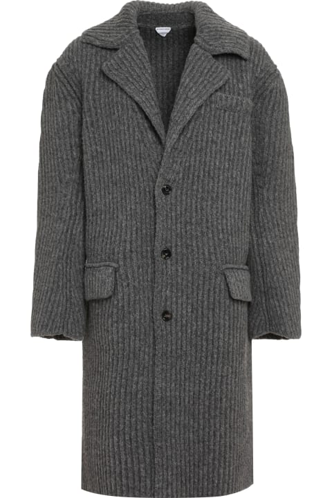 メンズ Bottega Venetaのコート＆ジャケット Bottega Veneta Wool Jersey Coat